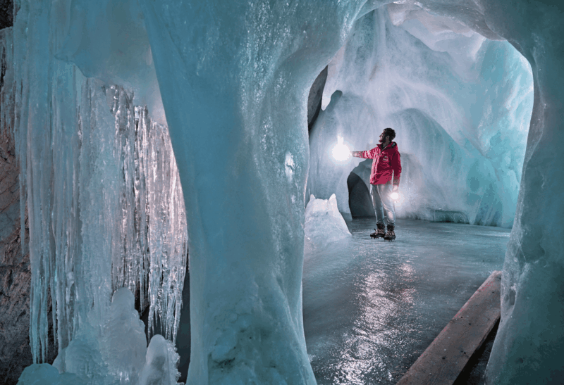 Eisriesenwelt cave tour guidato