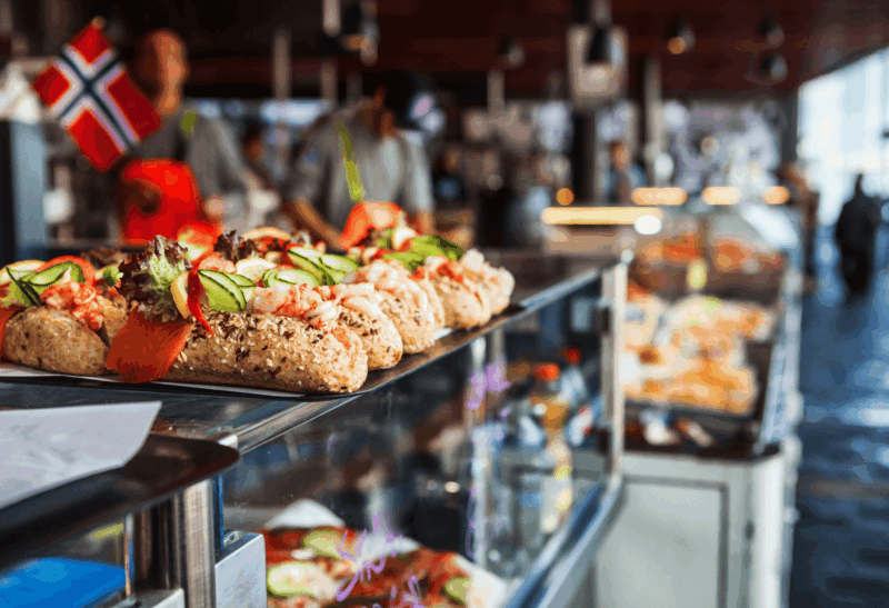 Bergen mercato del pesce